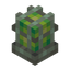 Green Zinc Cage Lamp