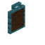 Brown Blue Bioshroom Tall Seat Back