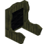 Black Jinglestem Fancy Seat Back