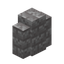 Cracked White Dacite Brick Wall