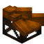 Orange Longer Flat Roof Block (Framed)