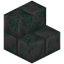 Mossy Stone Brick Stairs