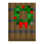 Spruce Door with Wreath