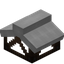White Top Flat Roof Block (Framed)