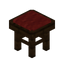 Red Dark Oak Seat