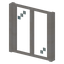 Rectangle Quartz Window