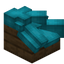 Light Blue Longer Roof Block (Spruce)