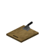 Knife And Cutting Board