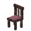 Mahogany Striped Chair