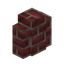 Cracked Scarlet Brick Wall