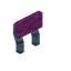 Magenta Skyris Raised Seat Back