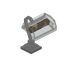 White Fancy Iron Lamp
