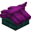 Magenta Longer Top Roof Block (Warped)