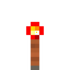 Acacia Log Redstone Torch