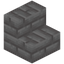 White Dacite Brick Stairs