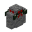Andesite Wall with Lit Garland (White Lights)