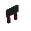 Gray Sakura Raised Seat Back