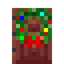 Mangrove Door with Lit Wreath