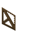 Framed Threeway Corner