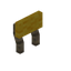 Yellow Transformation Raised Seat Back
