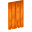 Orange Curtain