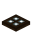 Classic Windowed Dark Oak Trapdoor