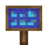 Blue Canvas Sign