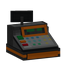 Orange Cash Register