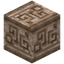Runic Carved Raw Iron Block