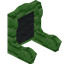 Gray Green Bioshroom Fancy Seat Back