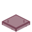 Pink Glass Trapdoor