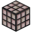 Square Red Stained Glass