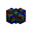 Framed Black Bundled Cable