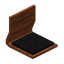 Black Floor Chair (Acacia)