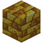 Cracked Flat Raw Gold Block Tiles
