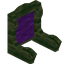 Purple Florus Fancy Seat Back
