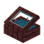 Light Blue Redwood Display Case