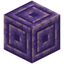 Smooth Ringed Amethyst Block