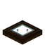 Windowed Dark Oak Trapdoor