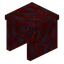 Crimson Covered Desk
