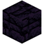 Cracked Disordered Obsidian Bricks