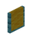 Yellow Blue Bioshroom Flat Seat Back