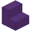 Purple Glow Plastic Stairs