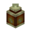 Brown End Stone Lantern