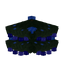Blue Decorated Christmas Tree Bottom
