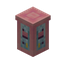 Pink Outer Corner Cabinet