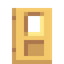 Locked Brass Door