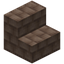 Brown Silt Shingle Stairs