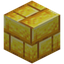 Offset Raw Gold Block Bricks