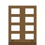 Spruce Shoji Whole Door